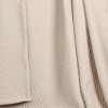 Modern Chevron Cotton Medium Weight Woven Coverlet by Blue Nile Mills - 4 of 4