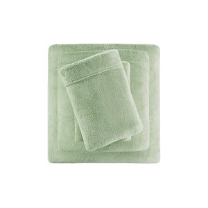 3Pcs Lightweight Ultra Soft Sheet Set, 200 GSM Solid Brushed Micro Plush Bedding Set, St. Patrick's Day Deal - 1 of 4
