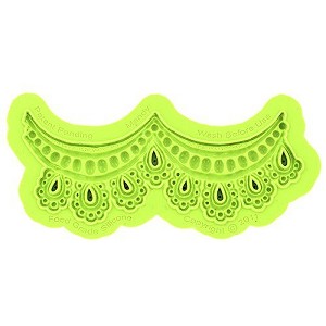 Marvelous Molds Earlene's Mandy Enhanced-Lace Silicone Fondant Mold - 1 of 4