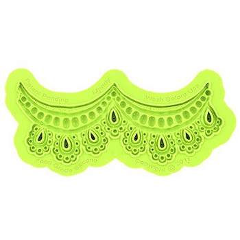 Marvelous Molds Glimmer Silicone Brooch Mold for Cake Decorating with  Fondant and Gum Paste Icing 