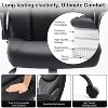 Ergonomic Office Chair, Big and Tall Home Office Chair, Pu Leather Computer Desk Chairs - 3 of 4