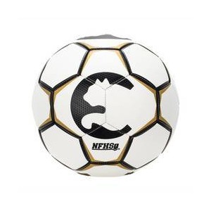 ProCat by Puma Breakaway Size 5 NFHS Sports Ball - White/Gold - 1 of 4