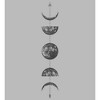 Women's CHIN UP Moon Phases Arrow T-Shirt - 2 of 4