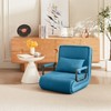 NicBex Small Folding Sofa Bed Recliner Chair with 5-Position Adjustable Backrest,Upholstered Sleeper Chair for Living Room,Bedroom - 4 of 4