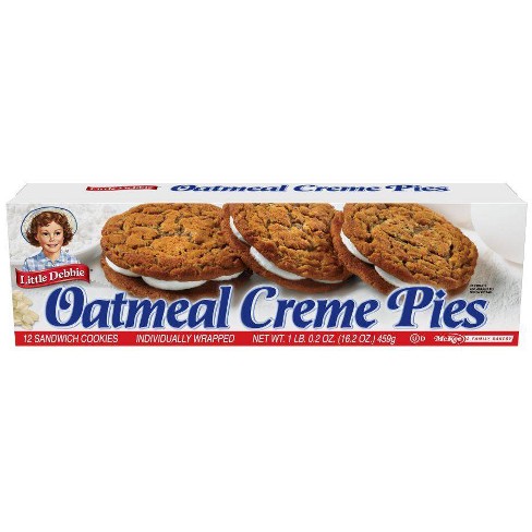 Little Debbie Oatmeal Creme Pies - 12ct : Target