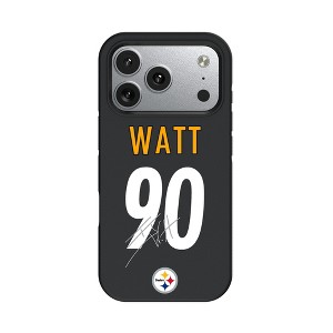 NFL Pittsburgh Steelers Players Game Tactic Bump Cell Phone Case for Apple iPhone 17 Series - 1 of 4