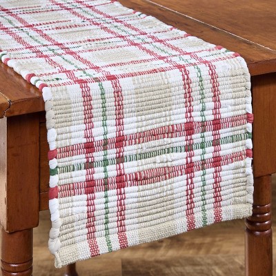 Park Designs Park Designs Cozy Christmas Chindi Table Runner 13" X 36"
