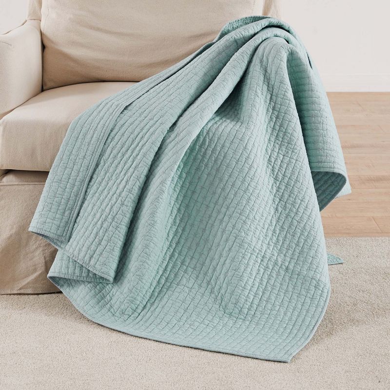 Cross Stitch Quilted Throw - Levtex Home, 1 of 5