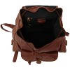 Amerileather Urban Buckle-Flap Backpack (1822-024) - 2 of 3