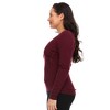 Minus33 Merino Wool Midweight - Women's Long Sleeve V-Neck 100% Merino Wool - 3 of 3