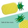 Garvee 72"Giant Pineapple/Avocado Inflatable Pool Floaties with 3 Cup Holders(Two styles sent randomly) - 3 of 4