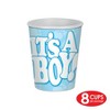 Beistle It's A Boy! Beverage Cups, 9 Oz, 3 packs of 8 cups (24/Pkg) Multicolored - 3 of 3