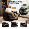 Recliner Chair, 360° Swivel Rocker Glider Nursery Chair with Padded Armrest and Deep Seat, PU Leather Upholstered Reclining Sofa Chair - 4 of 4