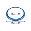 Unique Bargains Multimedia Knob Ring Aluminum Alloy Knob Ring for BMW 1 2 3 4 5 6 7 Series X2 X3 X4 X5 X6 - 2 of 3