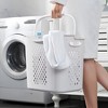 SKRAN 4-layer Laundry Hamper Sorter,Laundry Storage Organizer with Wheels,Easy to move,Removable Rolling Laundry Baskets,Stylish and Practical - 4 of 4