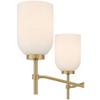 Possini Euro Design Possini Euro Skye 27 3/4" Wide Gold 6-Light Chandelier - 3 of 4