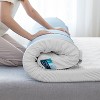 3 inch Firm Mattress Topper, Cooling Gel Infused Bed Topper with Tencel Cover - 2 of 4