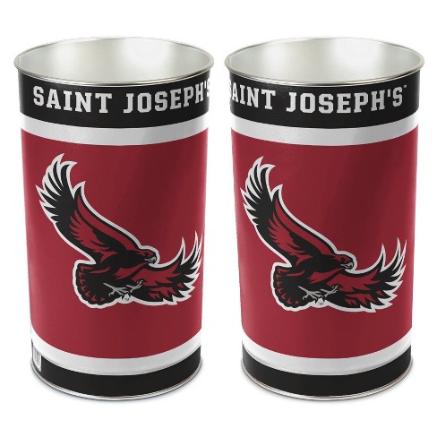 NCAA Saint Joseph's Hawks Indoor Wastebasket - image 1 of 3