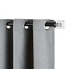 Cameo Adjustable Shower Curtain Rod 42” -72”, Spring tension Stainless Steel Telescoping Rod, Heavy Duty, Rust Resistant - 3 of 4