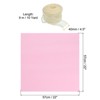 Unique Bargains Decorative Elegant Waterproof Matte Gift Wrap Paper with Ribbon 1 Set - 2 of 4