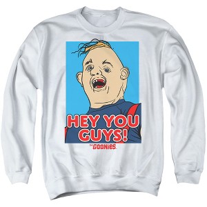 The Goonies Sloth Hey You Guys Adult Crewneck Sweatshirt - 1 of 4