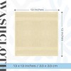 White Classic Luxury 100% Cotton Washcloths Set of 12 - 13x13" - 3 of 4