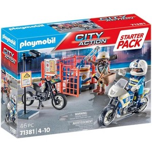 Playmobil Starter Pack Police 71381 playset 46pc - 1 of 1