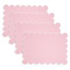Saro Lifestyle Scalloped Hem Placemat (Set of 4) - 3 of 4
