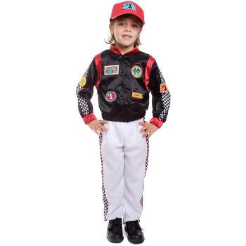 Dress Up America Race Car Driver Costume For Kids