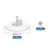 Unique Bargains PVC Hooks and Hangers for Glass Metal Surfaces Suction Cups with Screw 4 Pcs - 2 of 4