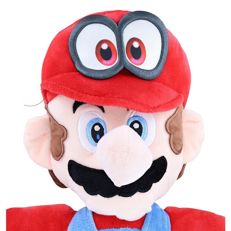 Johnny's Toys Nintendo Super Mario 18 Inch Character Plush | Mario Cappy, 3 of 4