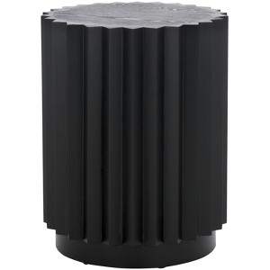Arashi End Table - ACC2302B - Black - Safavieh - 1 of 4