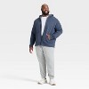 Men's Every Wear Fleece Full Zip Sweatshirt - Goodfellow & Co™ - 3 of 3