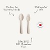 Mushie Dinnerware Fork and Spoon Set - 2 of 4