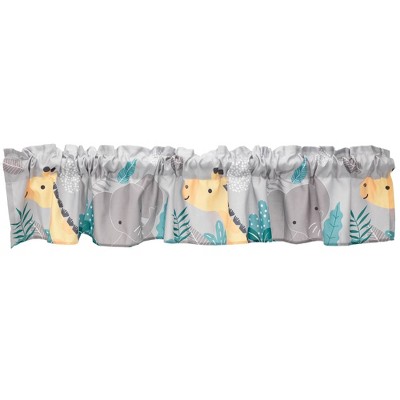 Lambs & Ivy Mighty Jungle Window Valance