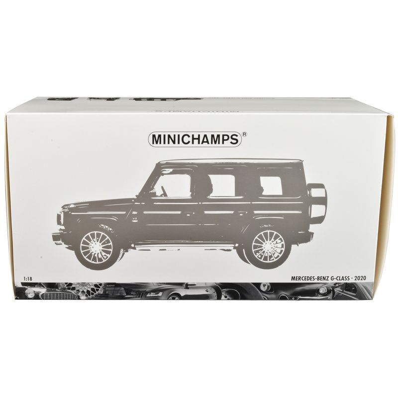 2020 Mercedes-Benz AMG G-Class Red with Sunroof 1/18 Diecast Model Car by Minichamps, 3 of 4
