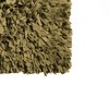 Carnation Home Fashions Paper Shag Cotton / Poly Blend Bath Mat, 21x34" Sage - 2 of 4