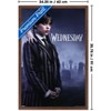 Trends International Wednesday: Season 2 (2025) - Wednesday & Thing One Sheet Framed Wall Poster Prints - 3 of 4