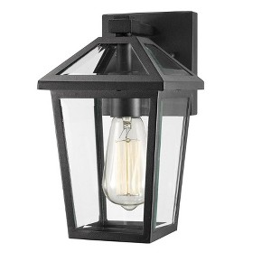 Z-Lite Talbot 1 - Light Wall Light in  Black - 1 of 4