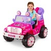 Kid Trax 6V Disney Minnie Mouse Flower Power 4x4 Powered Ride-On - Pink - image 2 of 4
