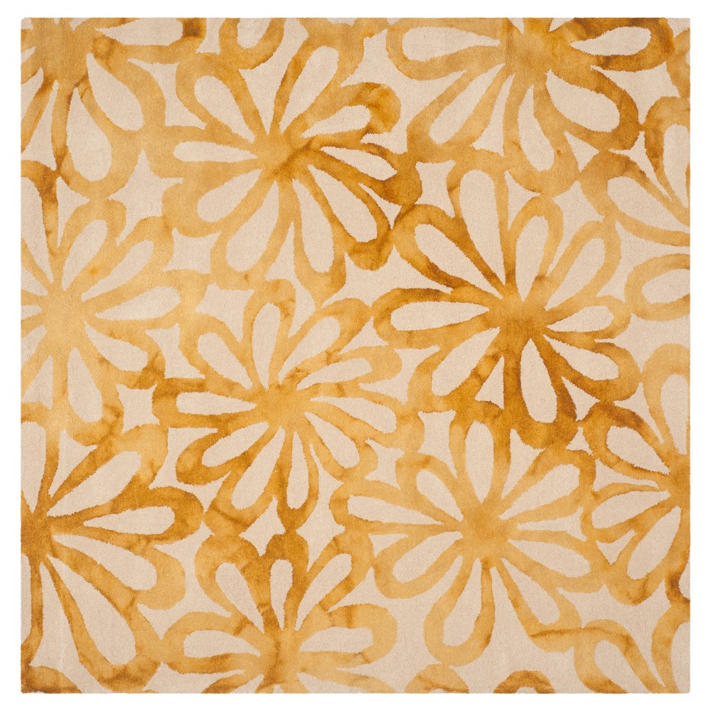 Bardan Area Rug - Beige/Gold (7'x7' Square) - Safavieh