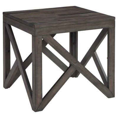 Haroflyn Square End Table Gray - Signature Design by Ashley