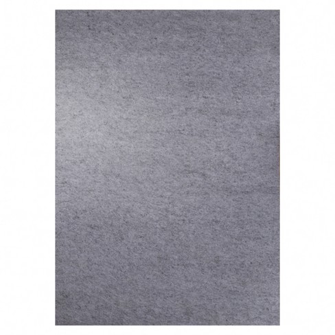 Non-slip Gripper Mat Floor Protector Polyester Felt And Rubber Indoor Area  Rug Pad, 5'x8', Neutral Grey - Blue Nile Mills : Target