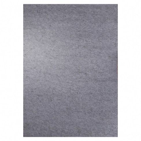 Non-slip Gripper Mat Floor Protector Polyester Felt And Rubber Indoor Area Rug  Pad, 3'x5', Neutral Grey - Blue Nile Mills : Target