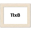 PosterPalooza | 11x8 Wide Barnwood Picture Frame, UV Acrylic, 6 Finishes - Grey, Brown, White, and Black - 2 of 4