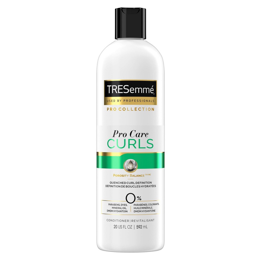 TRESemmé Pro Care Curls Conditioner Curls are Defined, Hydrated, and Frizz-Free Sulfate-Free Conditioner for Curly Hair 20 oz