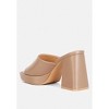 Flexes Flared Block Heel Sandals - 2 of 4