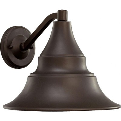 Quorum Lighting Sombra 1-Light Oiled Bronze Outdoor Wall Sconce
