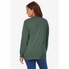 Woman Within Plus Size Perfect Long-Sleeve Cardigan - 3 of 4