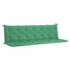 Garden Bench Cushion Green 78.7"x(19.7"+19.7")x2.8" Oxford Fabric vidaXL - 2 of 4